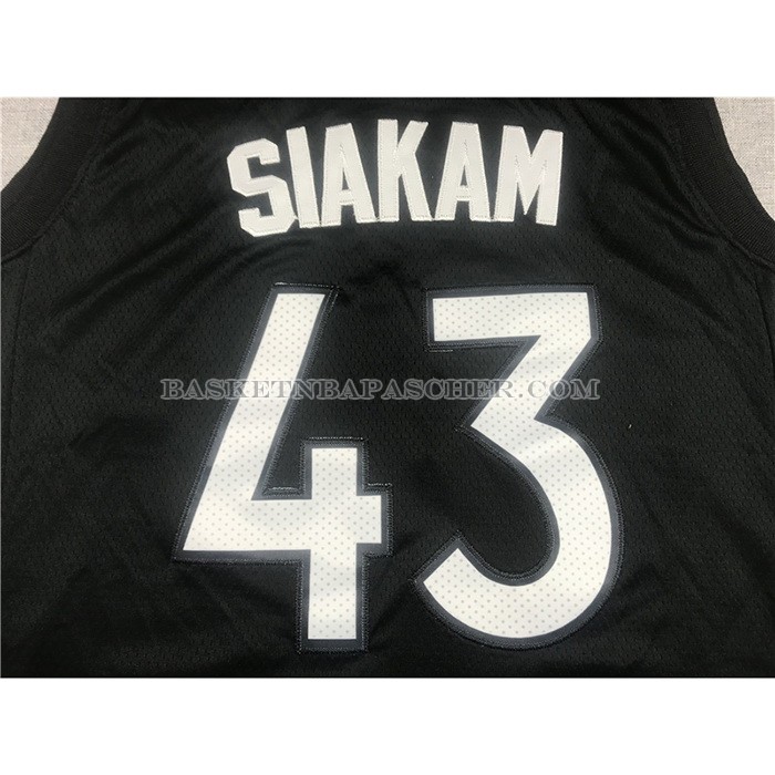 Maillot Tornto Raptors Pascal Siakam Earned 2020-21 Noir Volet